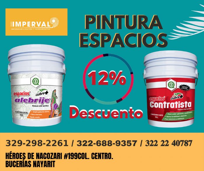 Pintura Espacios  en Puerto Vallarta